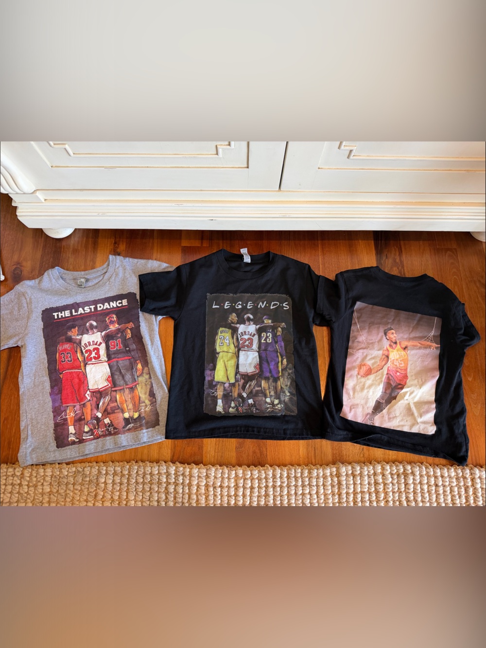 3 -Custom Basketball Legend Shirts Youth Medium